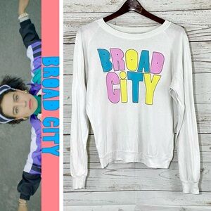 Wildfox Broad City long sleeve thin t shirt